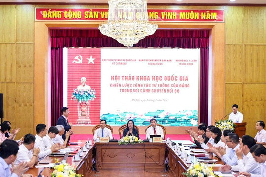 Công tác tuyên giáo: Từ định hướng nhận thức đến củng cố niềm tin xã hội