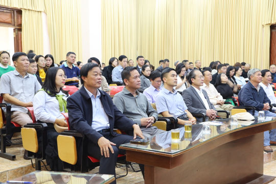 Hơn 400 cán bộ, viên chức Báo và PTTH Lâm Đồng tham dự tập huấn Luật Báo chí