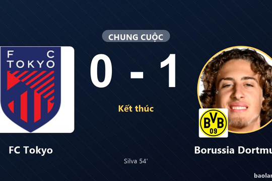 Borussia Dortmund hạ FC Tokyo, Silva định đoạt trận giao hữu tại Grenada