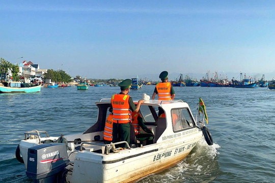 Biên phòng Lâm Đồng - “Lá chắn” nơi cửa biển trong cuộc chiến chống IUU