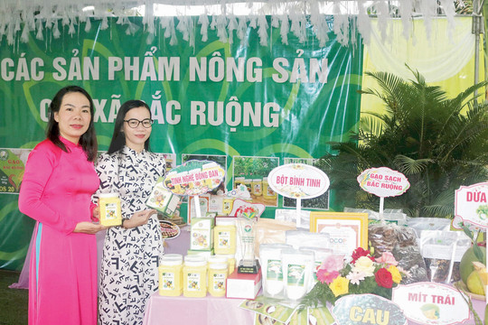 OCOP góp phần phát triển thương mại - dịch vụ Bắc Ruộng