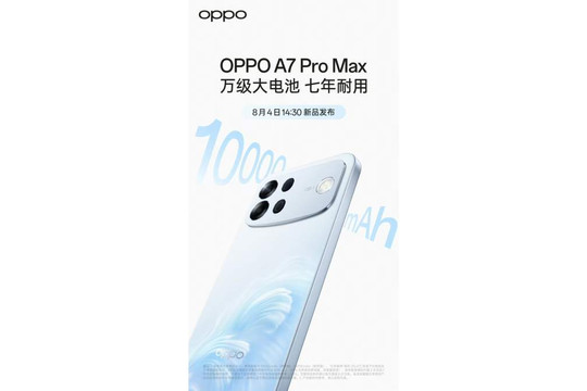 OPPO A7 Pro Max lộ diện ảnh chụp thực tế: Camera 50MP góc siêu rộng và pin 10,000 mAh