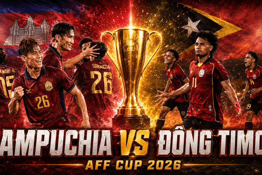 Lịch sử đối đầu giữa Campuchia vs Timor Leste: Đội chủ nhà áp đảo, chờ chiến thắng chia tay AFF Cup 2026
