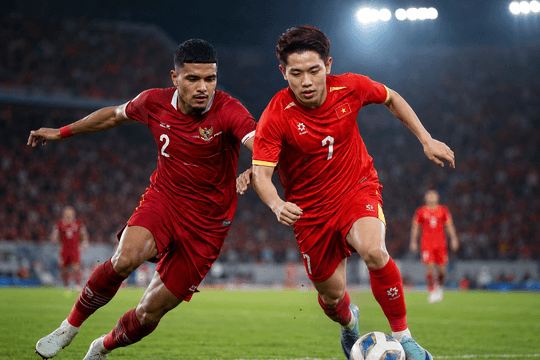 VTV, TV360, FPT Play tường thuật trực tiếp bóng đá Indonesia vs Việt Nam 3/8/2026