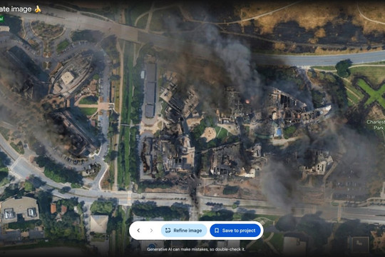 Google Earth bất ngờ gỡ bỏ tính năng tạo ảnh vệ tinh bằng AI do rủi ro an toàn thông tin
