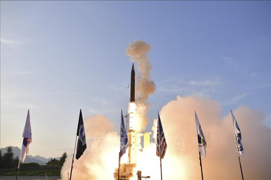 Israel thử nghiệm thành công hệ thống phòng thủ tên lửa Arrow thế hệ mới