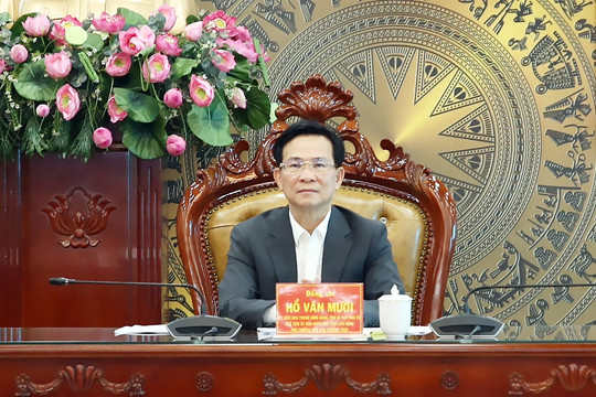 Lâm Đồng dự phiên họp Ban Chỉ đạo An ninh mạng quốc gia