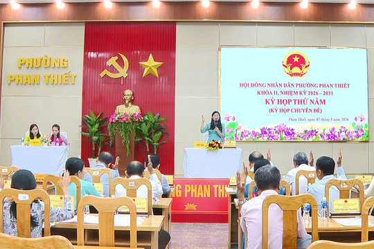 HĐND phường Phan Thiết thông qua 5 nghị quyết về phát triển kinh tế - xã hội
