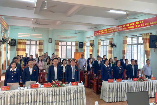 HĐND xã Phú Sơn Lâm Hà quyết định nhiều vấn đề quan trọng tại Kỳ họp thứ 5