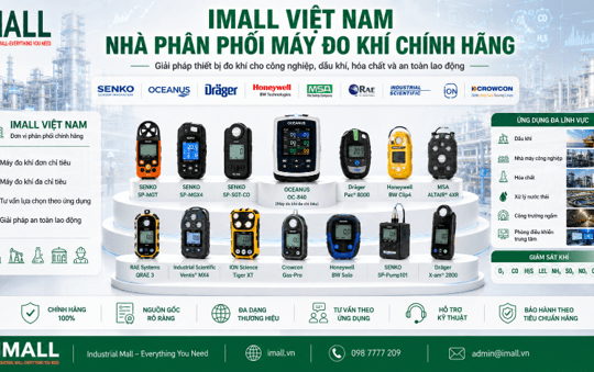 Máy đo khí uy tín tại IMALL Việt Nam: Senko, Oceanus, Dräger chính hãng