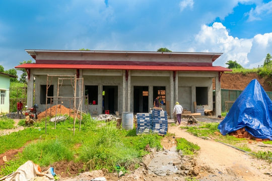 Tây Lâm Đồng gấp rút hoàn thiện trường lớp trước năm học mới