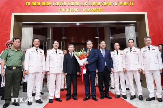 Chủ tịch Quốc hội Trần Thanh Mẫn: Khẳng định vai trò nòng cốt trong đấu tranh phòng, chống tham nhũng, tội phạm kinh tế