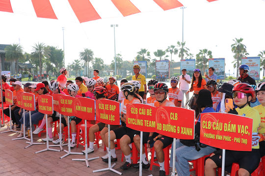 Hơn 300 VĐV tham dự Giải đua xe đạp các CLB phong trào toàn quốc năm 2026 tại Lâm Đồng