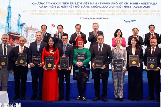 Tổng Bí thư, Chủ tịch nước Tô Lâm dự kỷ niệm 35 năm kết nối hàng không, du lịch giữa Việt Nam và Australia