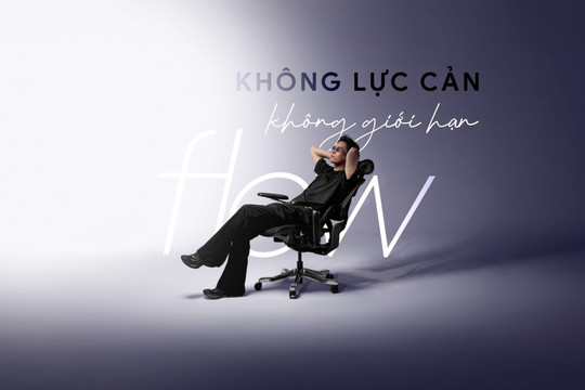 Ghế công thái học HyperWork Flow ra mắt với tựa lưng kép Dual Lumbar và giá 7.29 triệu