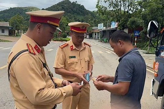 Doanh nghiệp vận tải phải tuân thủ pháp luật về giao thông
