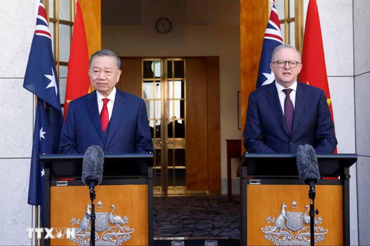 Tuyên bố chung về làm sâu sắc quan hệ Đối tác Chiến lược Toàn diện Việt Nam-Australia