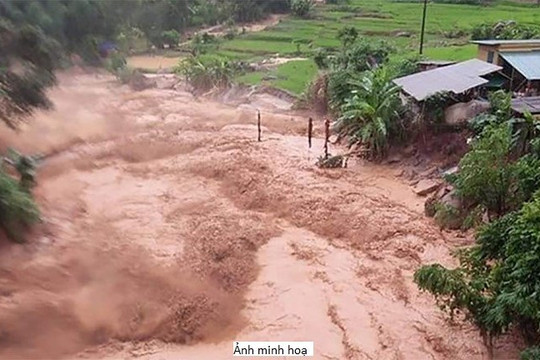 Cảnh báo nguy cơ lũ quét và sạt lở đất tại nhiều khu vực tỉnh Lai Châu ngày 13/08/2026