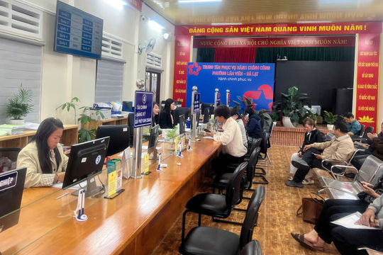 Phường Lâm Viên - Đà Lạt đưa dịch vụ công đến gần người dân