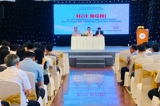 Lâm Đồng sơ kết triển khai dạy học 2 buổi/ngày ở bậc trung học