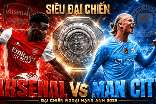Lịch sử đối đầu Arsenal vs Man City: Fabio Vieira từng định đoạt Siêu cúp, O'Reilly gieo ác mộng Wembley