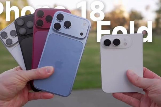 iPhone gập ra mắt cùng iPhone 18 Pro với màn hình 7,8 inch và mức giá chạm ngưỡng 2.500 USD