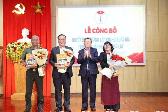 Thành lập Chi hội Luật gia phường Xuân Hương - Đà Lạt