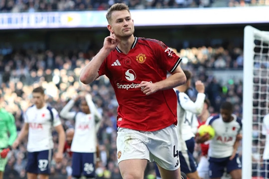 Manchester United kỳ vọng Matthijs de Ligt sẽ tìm lại đẳng cấp vốn có sau chấn thương lưng