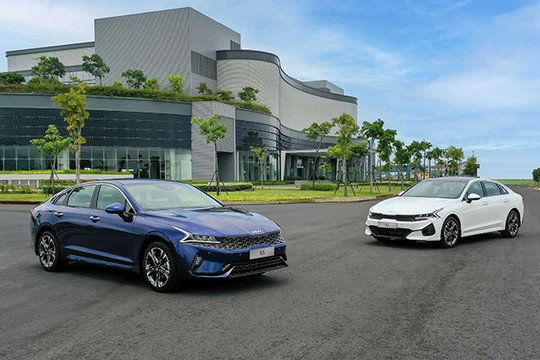 Bảng giá xe KIA K5 2026 lăn bánh mới nhất: Mẫu sedan hạng D thể thao từ 769 triệu đồng
