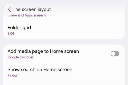 Tối ưu tìm kiếm trên One UI 9 nhờ Samsung gộp chung Finder và Google Search vào một tùy chọn