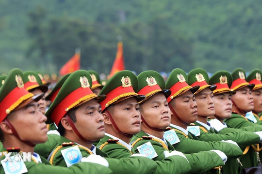 Lực lượng Công an nhân dân giữ vững trận tuyến an ninh trong kỷ nguyên mới
