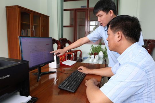 Số hóa công tác đánh giá cán bộ, công chức