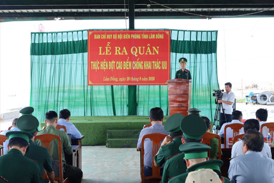 Biên phòng Lâm Đồng ra quân cao điểm chống khai thác IUU