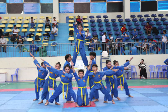 300 VĐV tranh tài Vovinam tại Đại hội TDTT Lâm Đồng