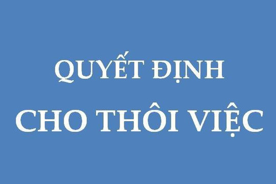 Hướng dẫn thủ tục thôi việc đối với công chức