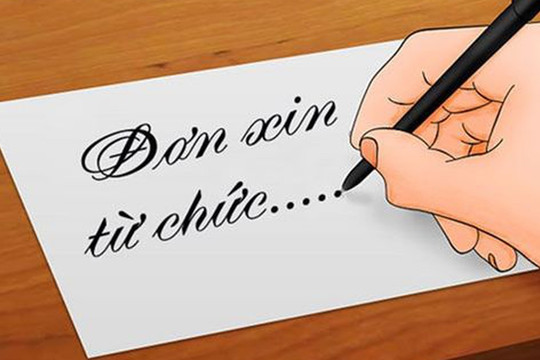 Thủ tục từ chức đối với công chức, viên chức lãnh đạo, quản lý