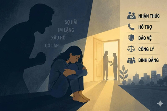 Khi bạo lực gia đình không còn là chuyện “đóng cửa bảo nhau”