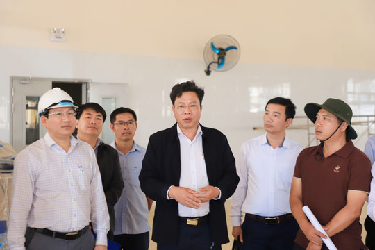 Chuẩn bị chu đáo lễ khánh thành và khai giảng tại trường nội trú Thuận An