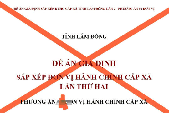 Cảnh giác trước thông tin giả về việc tiếp tục sắp xếp đơn vị hành chính cấp xã