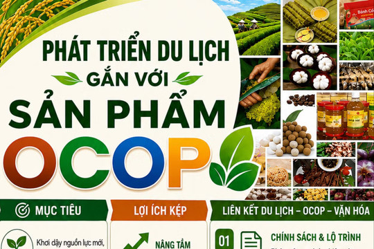 Giải pháp phát triển du lịch gắn với sản xuất và tiêu dùng sản phẩm OCOP