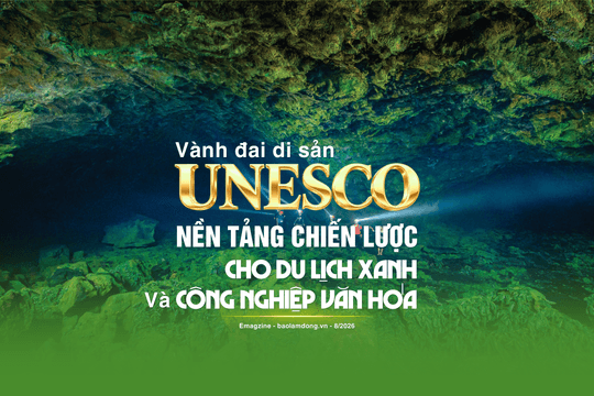 Vành đai di sản UNESCO: nền tảng chiến lược cho du lịch xanh và công nghiệp văn hóa