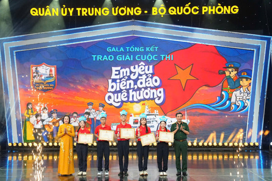 Lâm Đồng góp mặt tại Gala Cuộc thi “Em yêu biển, đảo quê hương”