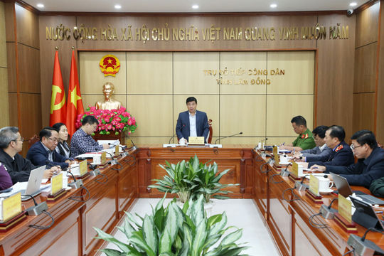 Bí thư Tỉnh ủy Lâm Đồng Y Thanh Hà Niê Kđăm chỉ đạo đẩy nhanh giải quyết vụ việc hồ chứa nước Tân Lai
