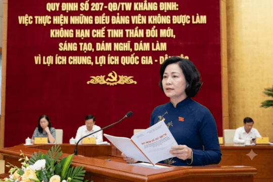 Quy định số 207-QĐ/TW: Vạch rõ "vùng được bay" và "vùng cấm bay" cho đảng viên