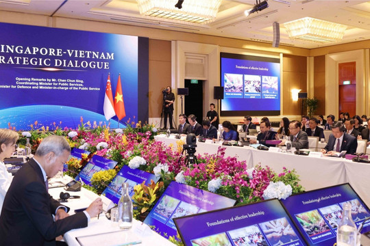 Tuyên bố chung Việt Nam-Singapore về Chiến lược Kết nối công nghệ