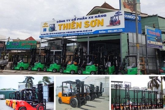 Mua xe nâng Hangcha chính hãng tại Thiên Sơn Holdings