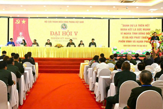Khai mạc trọng thể Đại hội đại biểu toàn quốc Hội Cựu thanh niên xung phong Việt Nam lần thứ V