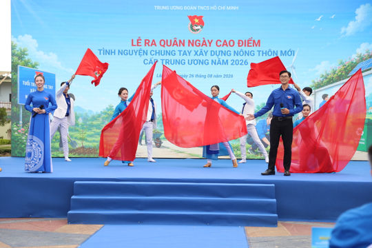 Trung ương Đoàn ra quân tình nguyện xây dựng nông thôn mới tại Lâm Đồng