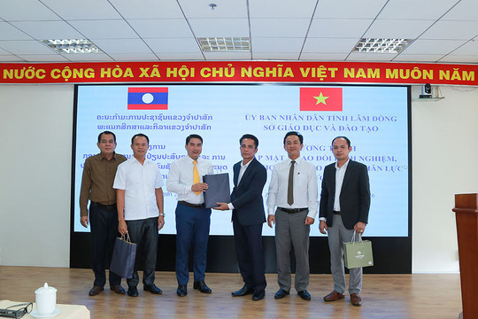 Lâm Đồng - Champasak tăng cường hợp tác giáo dục