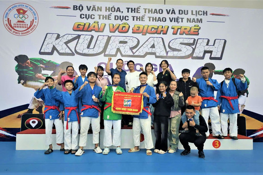 Lam Dong tops the medal table at 2026 National Youth Kurash Championships